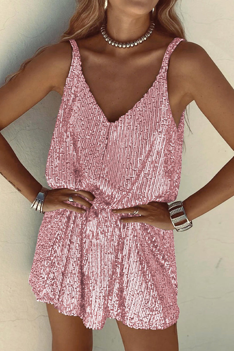 Gwyneth - Clubkleid - Funkelnder Pailletten-Stil