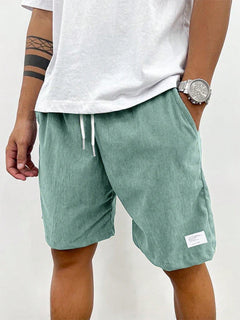 Herren Relaxed Fit Freizeit Kurze Shorts in Hellgrün