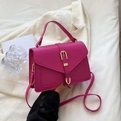 Tessa | Elegante und minimalistischer Umhängetasche in Rosa