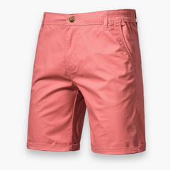 Herren Bequeme Stretch Shorts | Leichte Sommerhose in Hautrosa