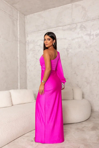 Doria - Elegantes Abendkleid Mit Einer Schulter Für Damen