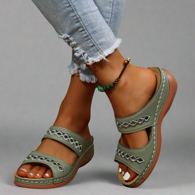 Delina | Hochwertige orthopädische Damensandalen für einen komfortablen Sommer