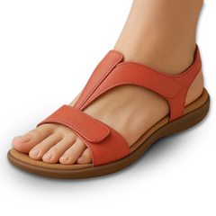 Elize™ | Orthopädische Ledersandalen aus hochwertigem Material in Orange