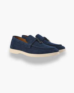 Damen Elegante Slip-Ons Schuhe | Komfortabel in Marineblau