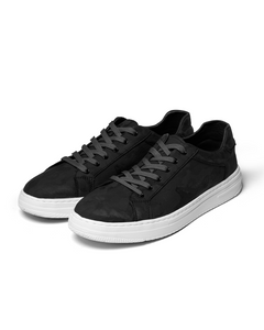 Amelia | Belmont Klassischer Sneaker Herren in Schwarz