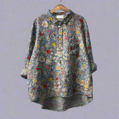 Renate | Elegante Longbluse aus Premium-Stoff in 1