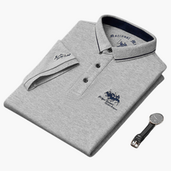 Adrian | Poloshirts für Herren in Grau