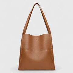 Adelaide | Elegante Schultertasche in Braun