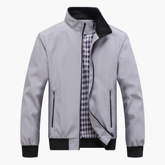 Lennard | Herren Casual Bomberjacke in Grau