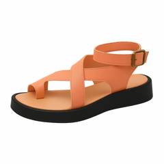 Marleen™ | Bequeme orthopädische Sandalen in Lachsrosa