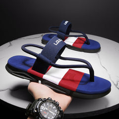 Ruby® | Herren Sandale Outdoor Sport Flip Flops Komfort in Dunkelblau