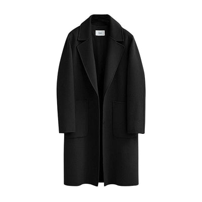 Locker Geschnittener Mantel mit Taschen für Frauen