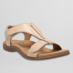 Selma | Hochwertige Hand-Sandalen in Beige