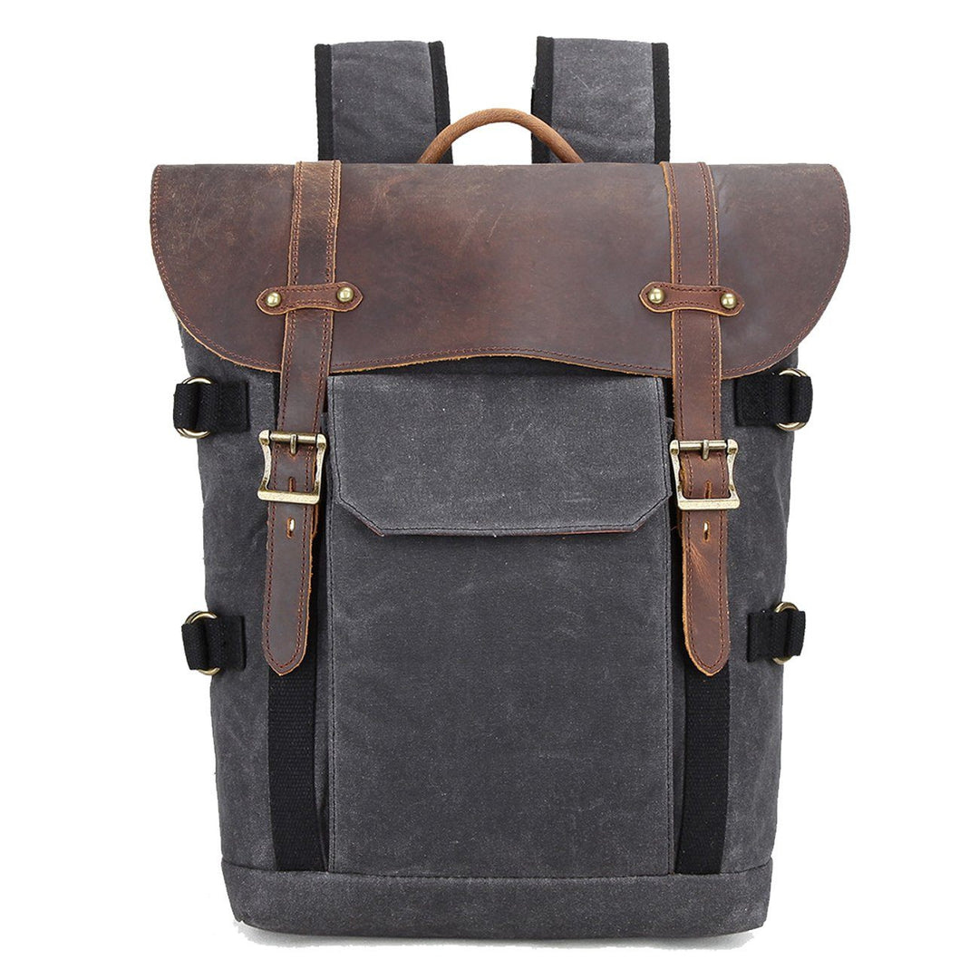 Huxley - Vintage-Kameratasche - Robustes Batik-Canvas