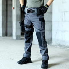 Mykel - Taktische Cargohose - Bewegungsfreundliche Passform in Grau