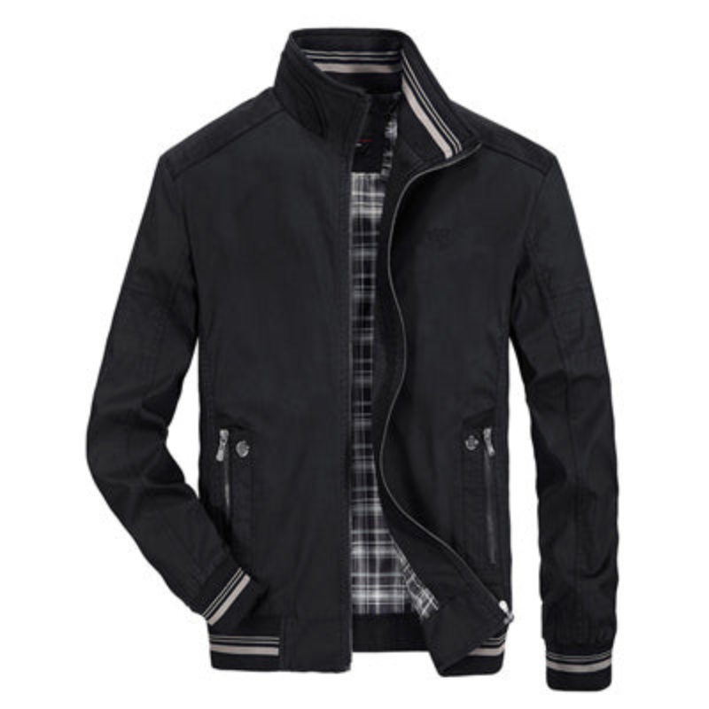Sommerjacke mit Reissverschluss und Taschen für Männer
