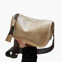 Crossbody Umhängetasche - Stilvolle Schultertasche für Damen in Beige