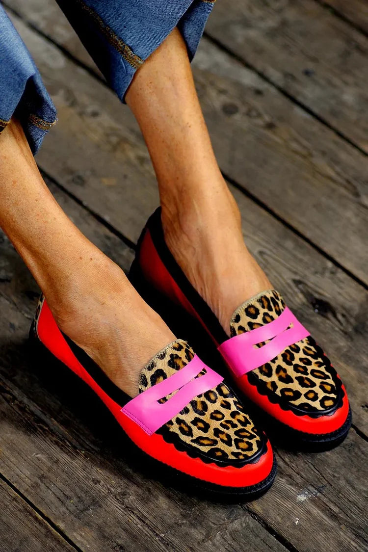 Sirelia - Stylische Loafers mit runde Spitze