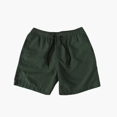 Herren Sommer Shorts mit Kordelzug und Schnelltrocknung in Dunkelgrün