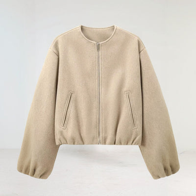 Damen Langarm Übergangsjacke | Gekürzte Passform