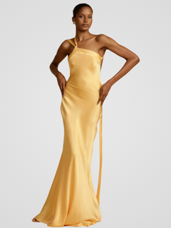 GOLDEN GLOW MAXIKLEID in Gelb