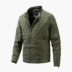 Friedrich - Gesteppte Herrenjacke in Grün
