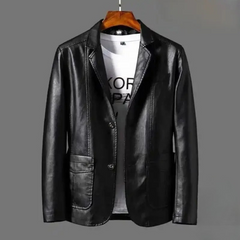 Urban® | Premium-Lederjacke in Schwarz