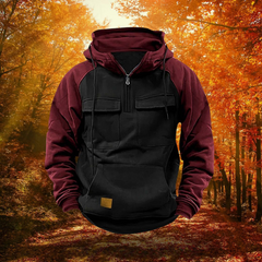 Pascale | Entspannter und stylischer Sommer Hoodie in Rot