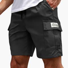 Vielseitige Cargoshorts für Herren - Ideal für Abenteuer in Schwarz