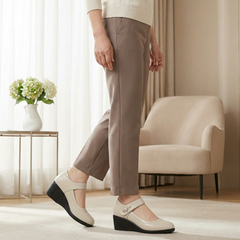 Sanna | Stilvolle Schuhe mit mittelhohem Absatz in Beige