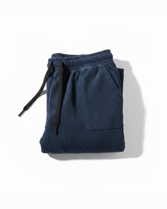 Max | Oslo Cordhose Sweatpants für Freizeitmode in Blau