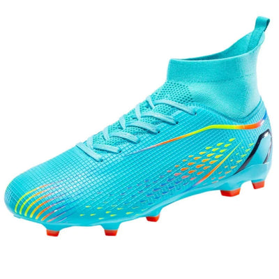 Herren-Fußball schuhe mit Schnürverschluss und Knöchelkragen