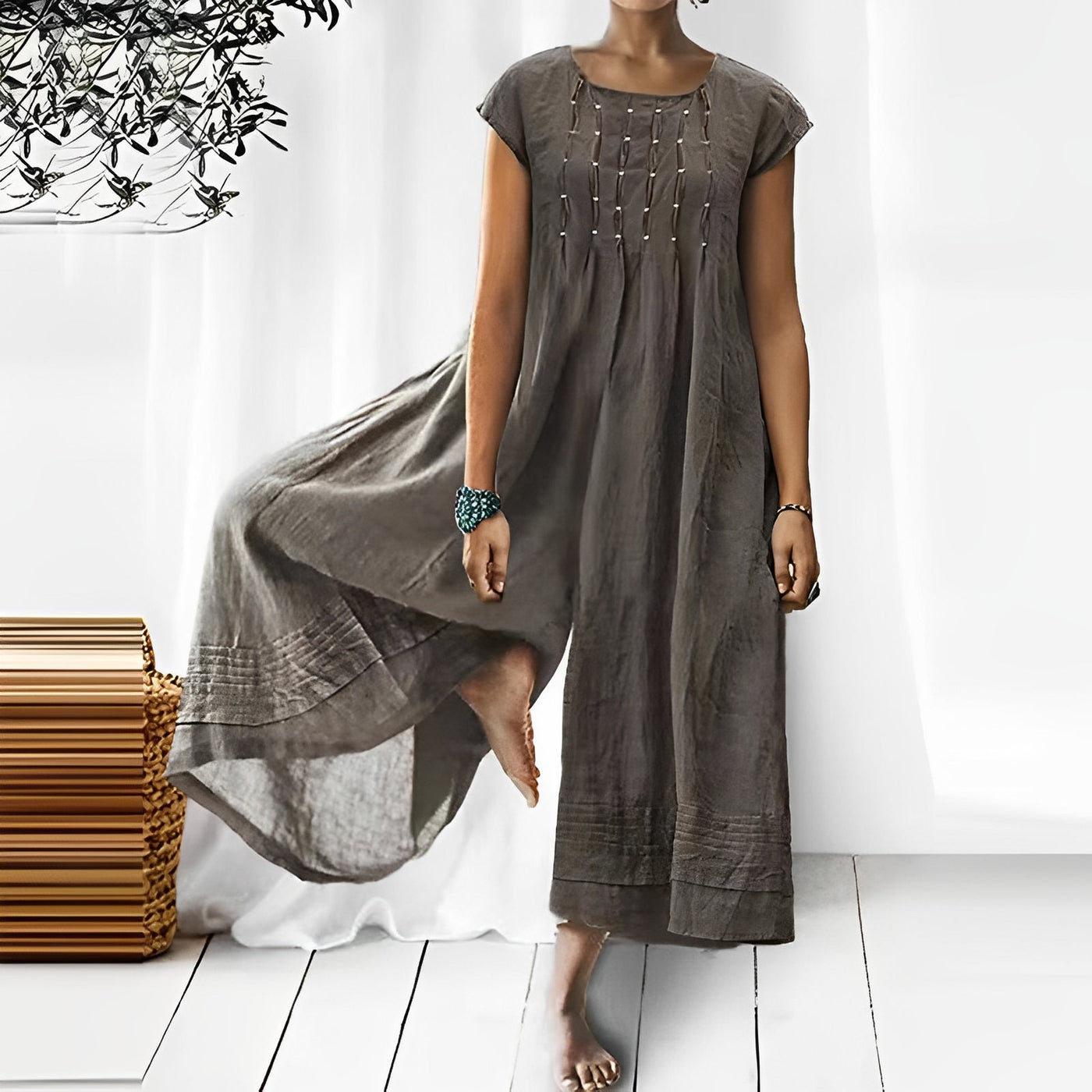 Melva - Eleganter und lockerer Jumpsuit für Frauen