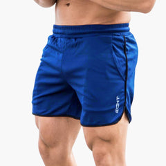 Sport Shorts für Herren – Fitness- und Laufbekleidung mit Taschen in Blau