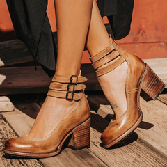 Serelia - Elegante Stiefeletten in Braun