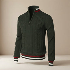 Ralph - Eleganter und bequemer Pullover in Dunkelgrün