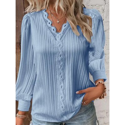 Jackalyn - Elegante Damenbluse aus Spitze