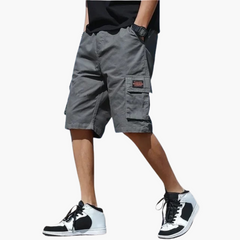 Cargo Shorts für Herren – locker geschnitten mit Taschen in Grau
