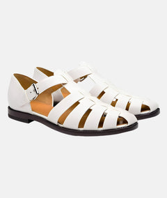 Mirabel® | Riemchensandalen mit elegantem Schnitt in Weiß