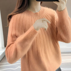 Cornelia - Angenehmer Pullover in Orange