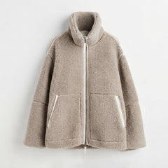 Daria - Elegante und bequeme Jacke in Khaki