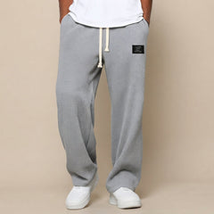 Thomas - Bequeme Locker-Sitzende Hose in Grau