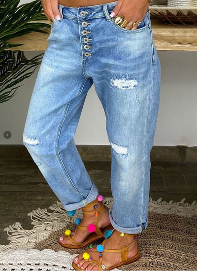 Danika - lockere gerade geschnittene Damenjeans