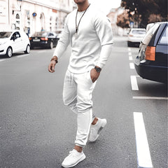 Dwayne - Stilvolles Hosen-Set in Weiß
