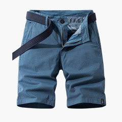 Elastische Cargo Shorts für Herren in Dunkelblau