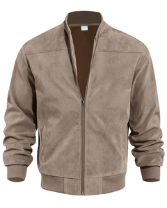 Oswald® | Klassische Bomberjacke in Braun