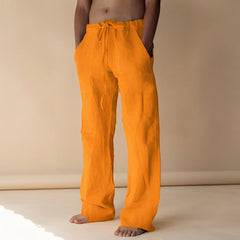 Arthur - Komfortable Herrenhose mit weiter Passform in Orange