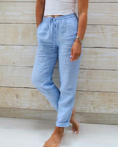WellenHosen™ | Lässige Hose mit Kordelzug (1+1 FREI) in Blau