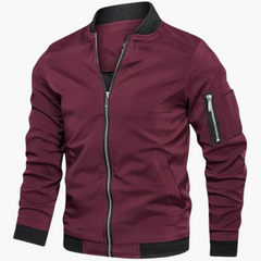 Bomberjacke für Herren - Modern, Leicht & Komfortabel in Rot