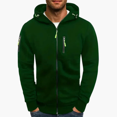 Kapuzenjacke mit Reißverschluss für Herren